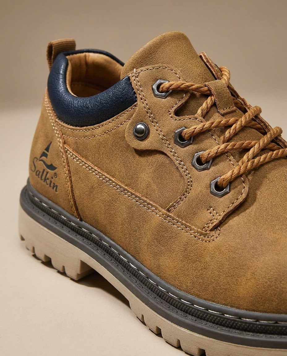 Chaussures homme à lacets semelle crantée