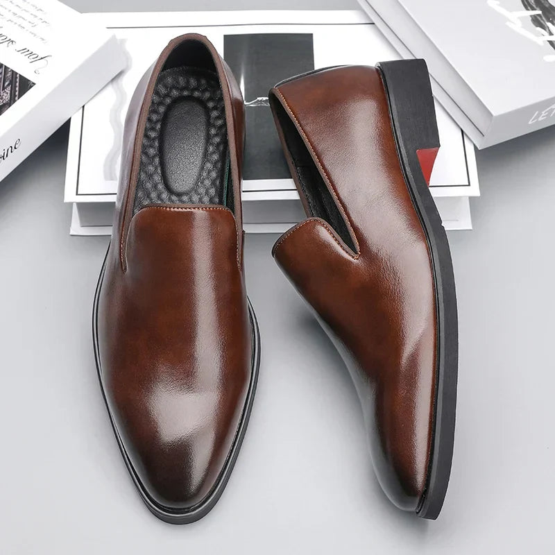 Chaussures homme bout allongé