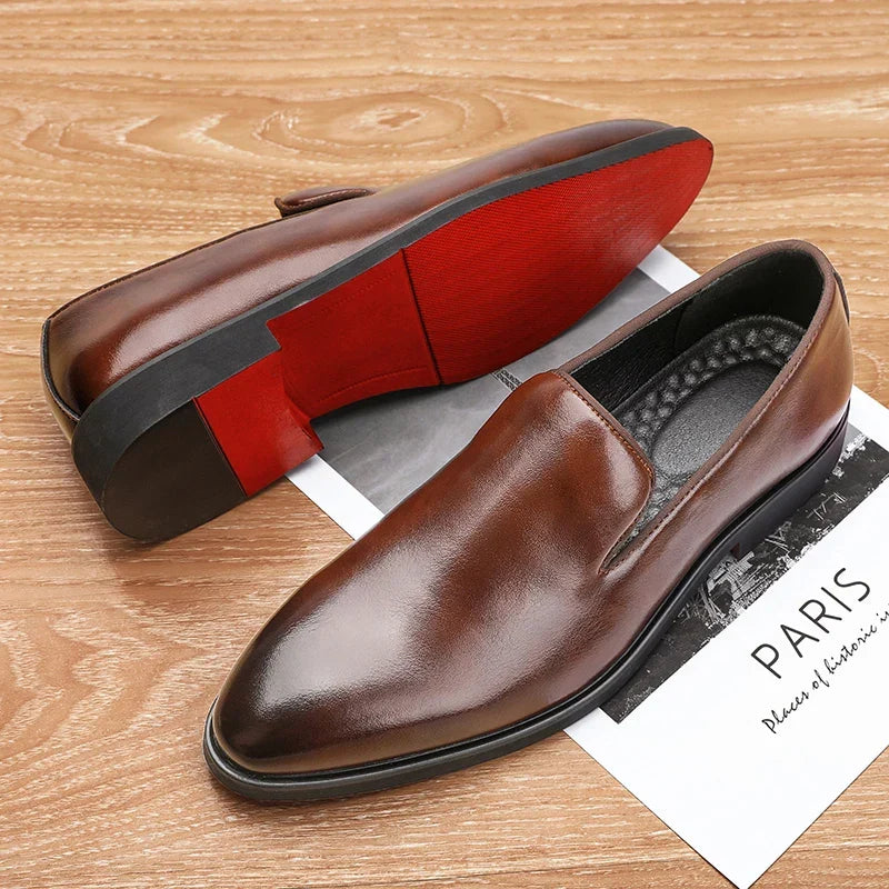 Chaussures homme bout allongé