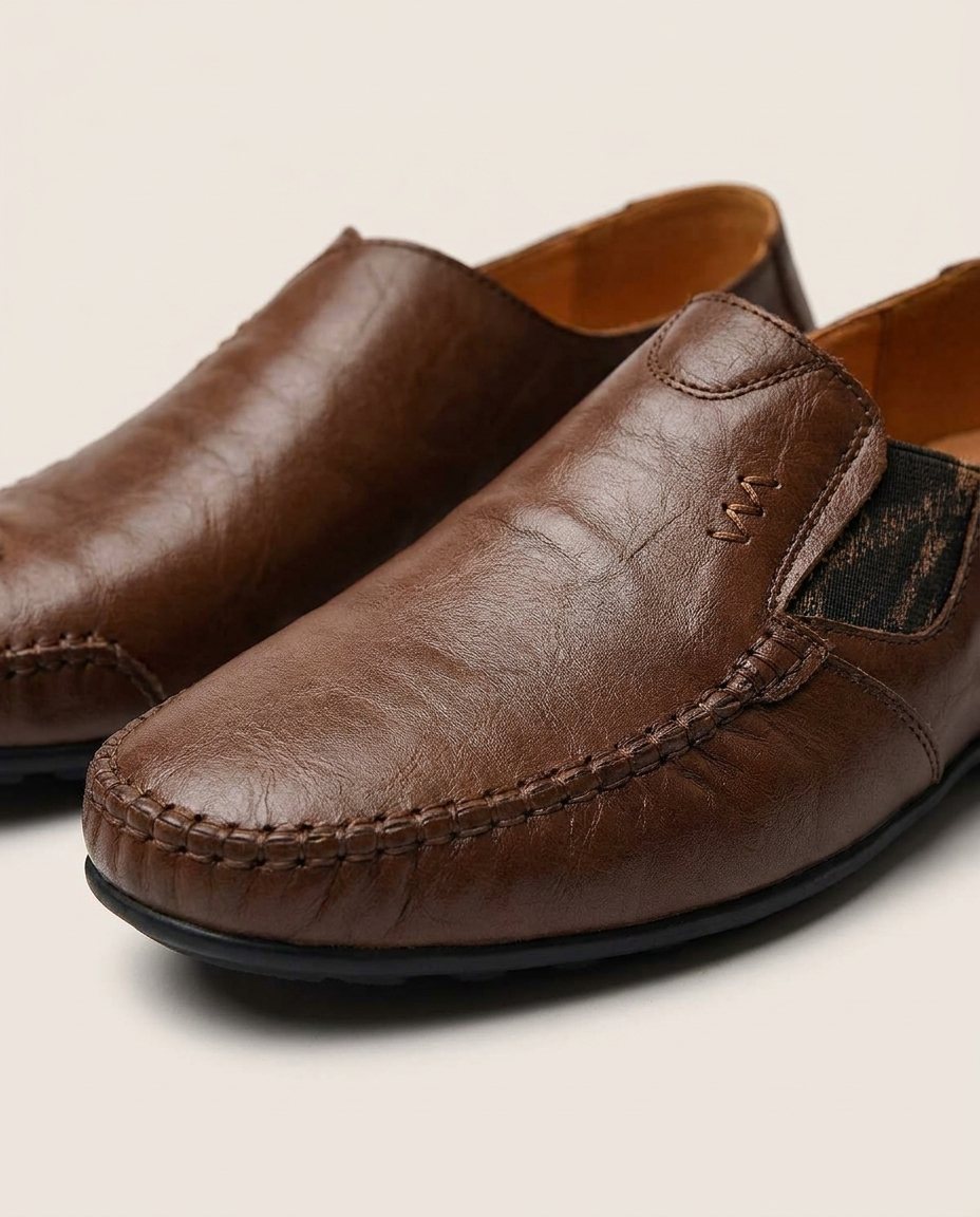 Mocassins homme plats
