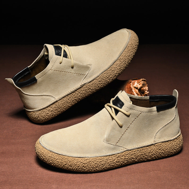Chaussures homme montantes à lacets