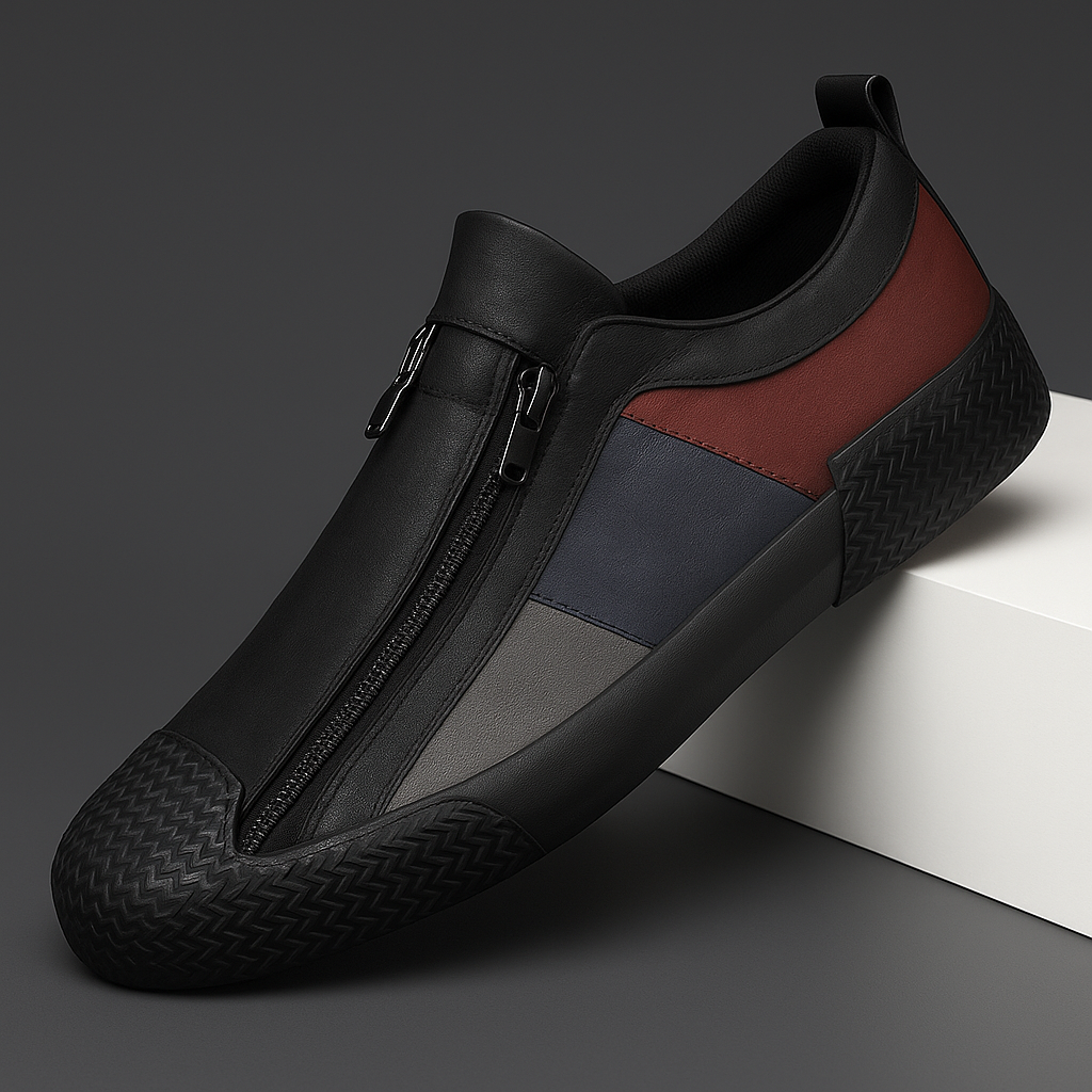 Chaussures homme zippées