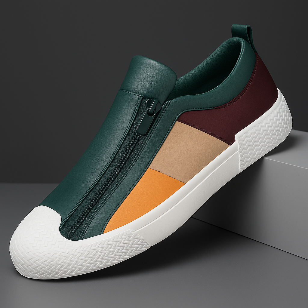 Chaussures homme zippées