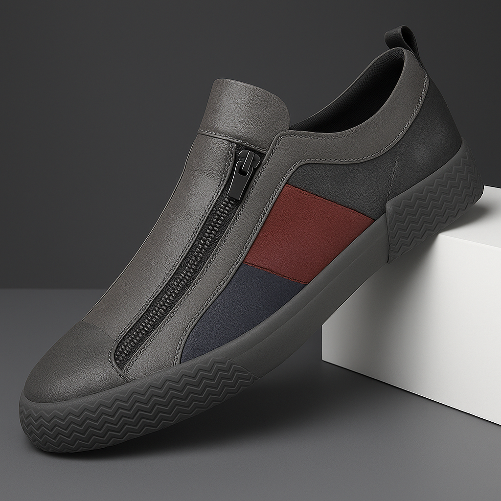 Chaussures homme zippées