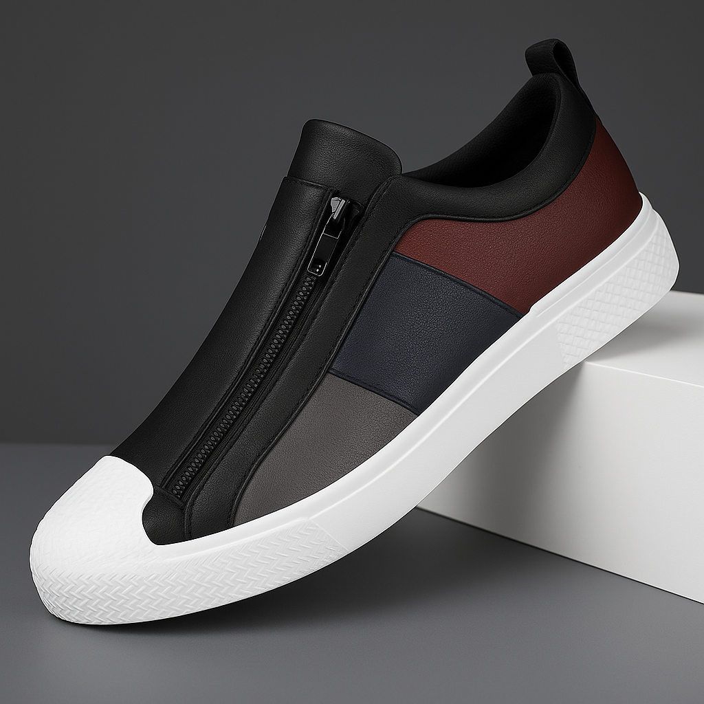 Chaussures homme zippées