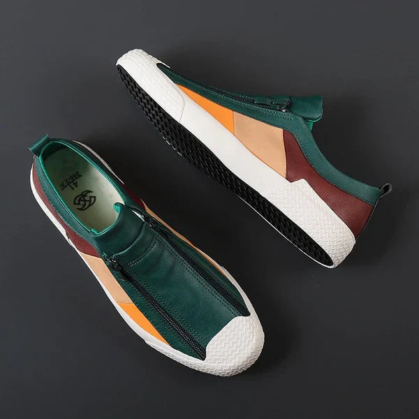 Chaussures homme zippées