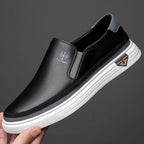 Chaussures sans lacets pour homme avec côtés élastiques