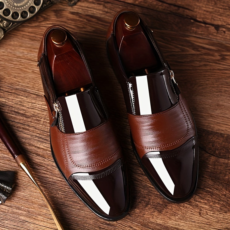 Chaussures ville homme zippées