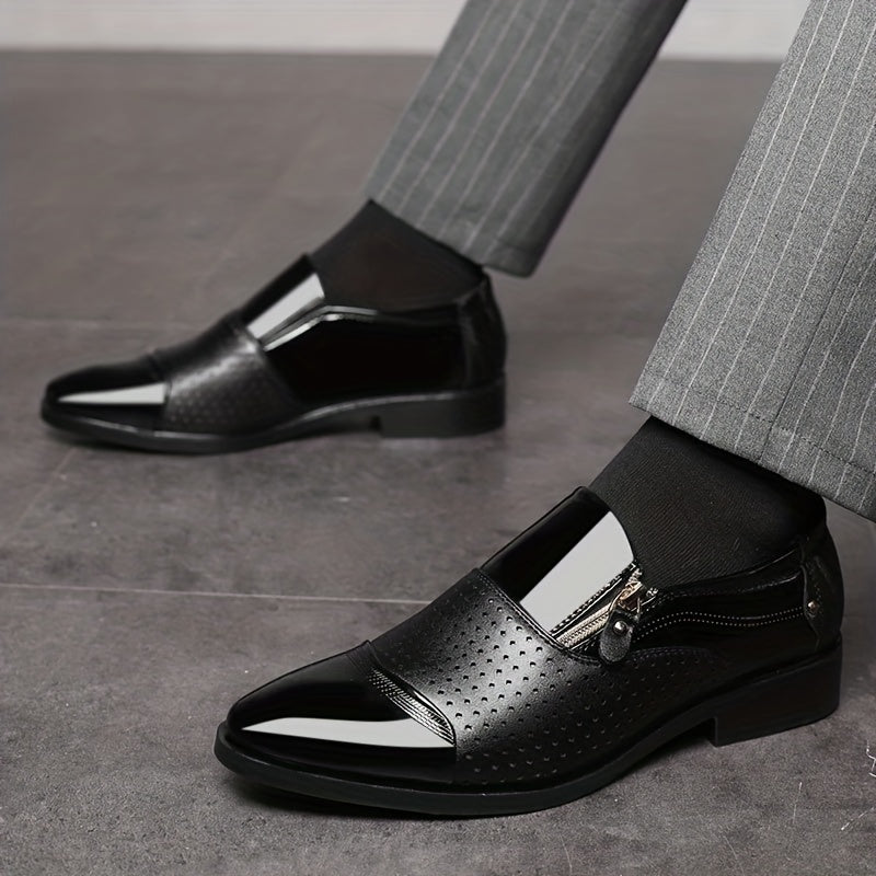 Chaussures ville homme zippées