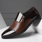 Chaussures ville homme zippées