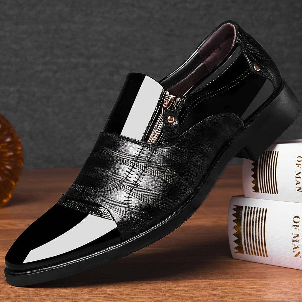 Chaussures ville homme zippées