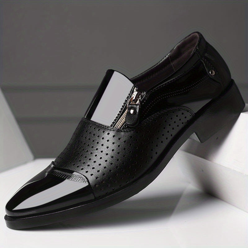 Chaussures ville homme zippées