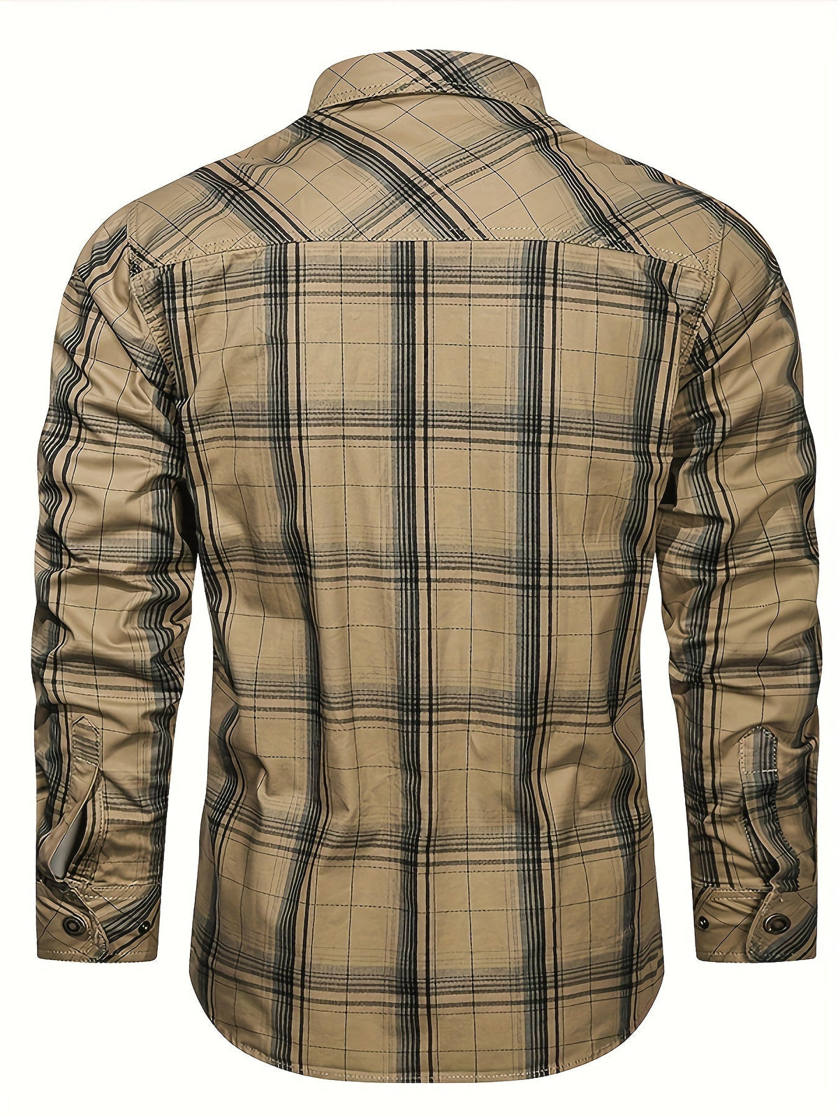 Chemise à carreaux pour homme