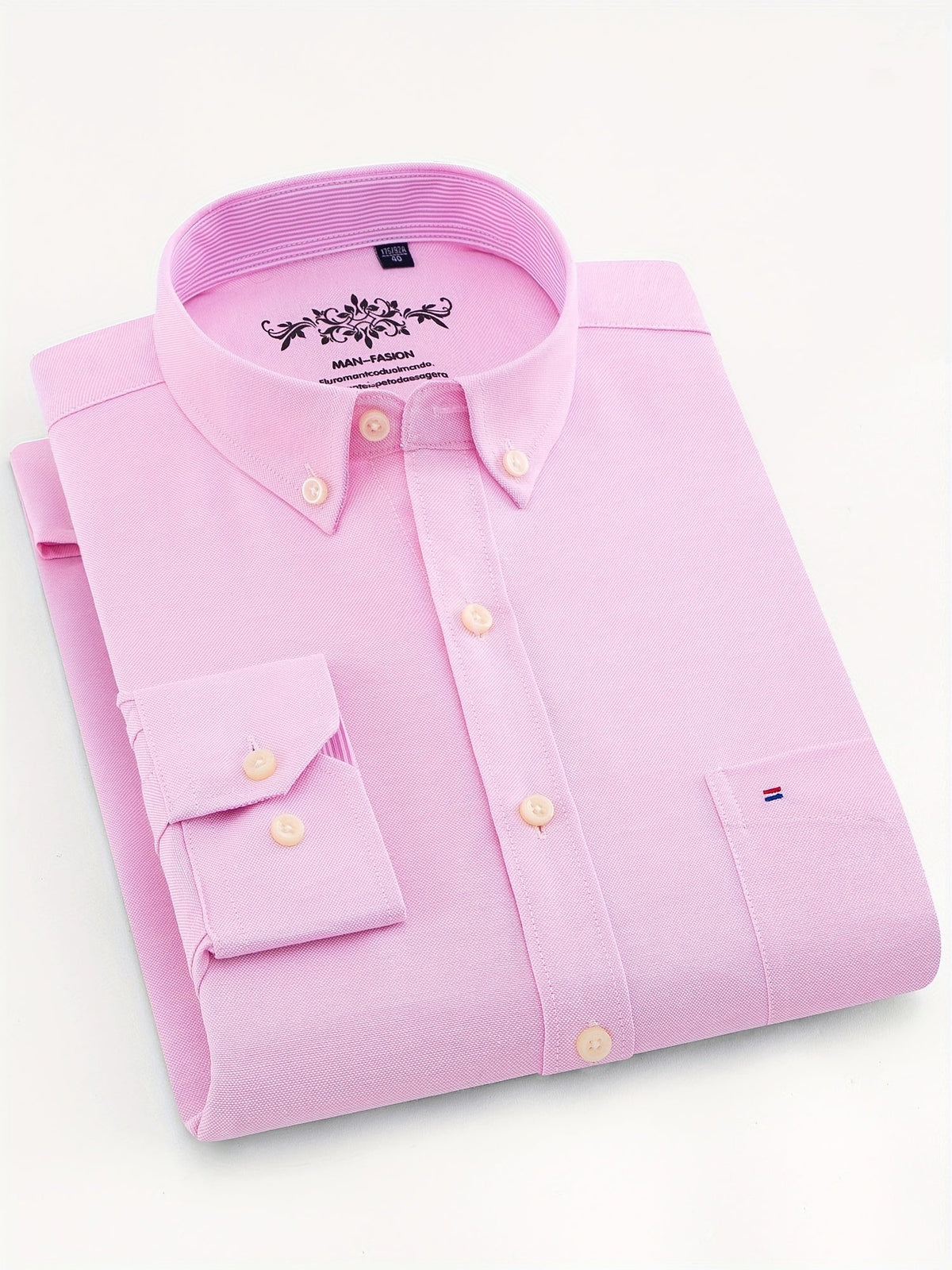 Chemise Homme à Col Montant