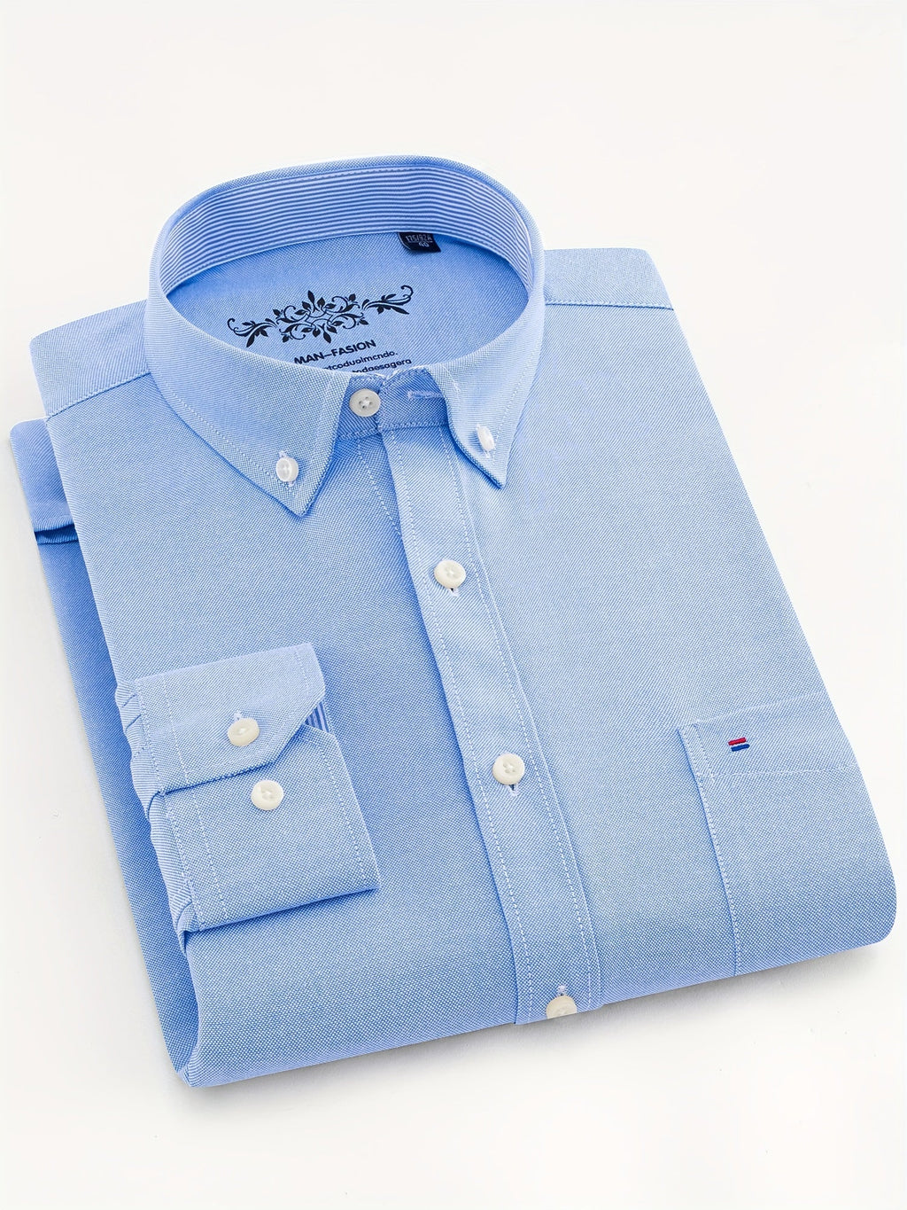 Chemise Homme à Col Montant