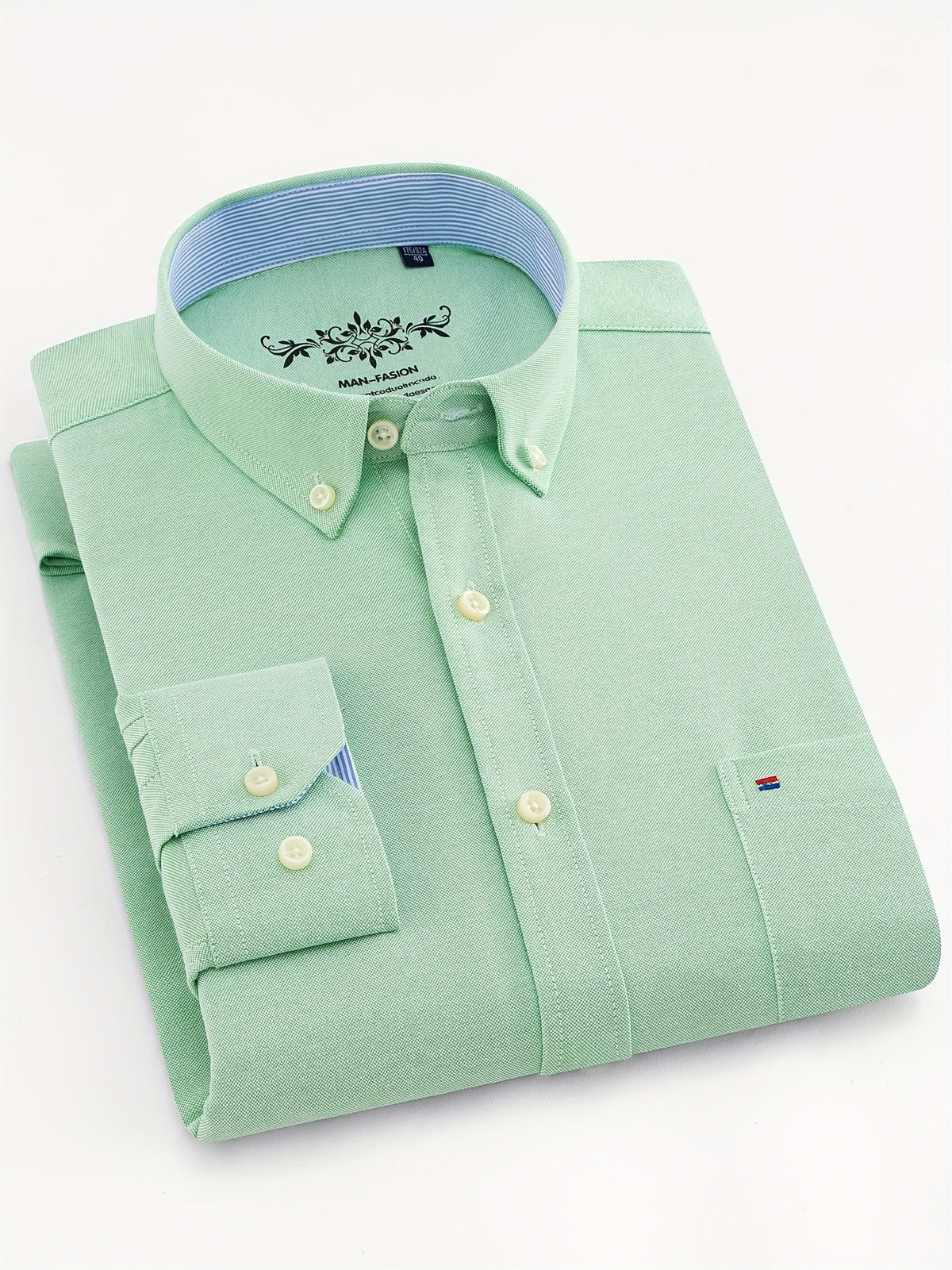 Chemise Homme à Col Montant