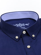 Chemise Homme à Col Montant