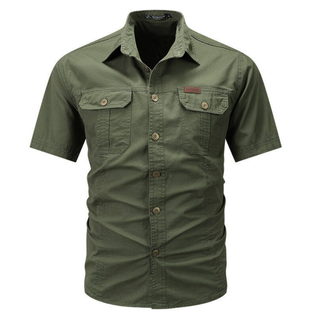 Chemise homme à double poche