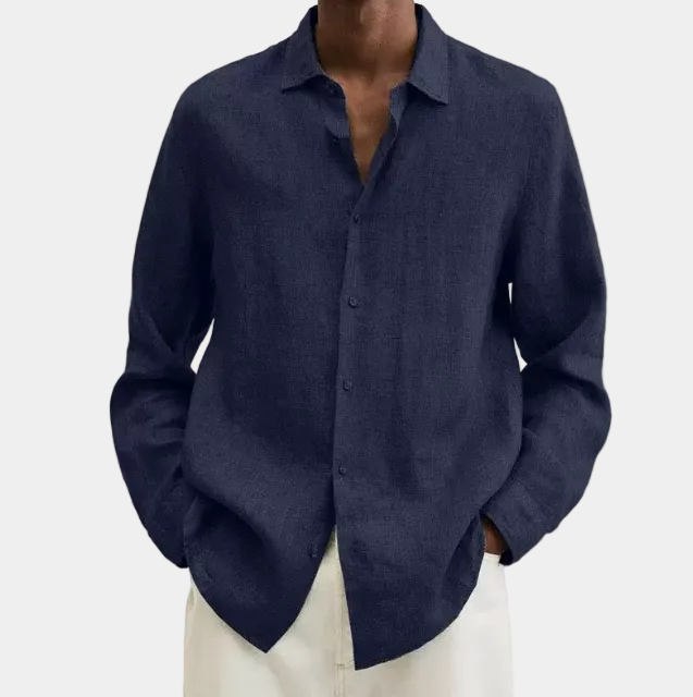 Chemise homme bas arrondi