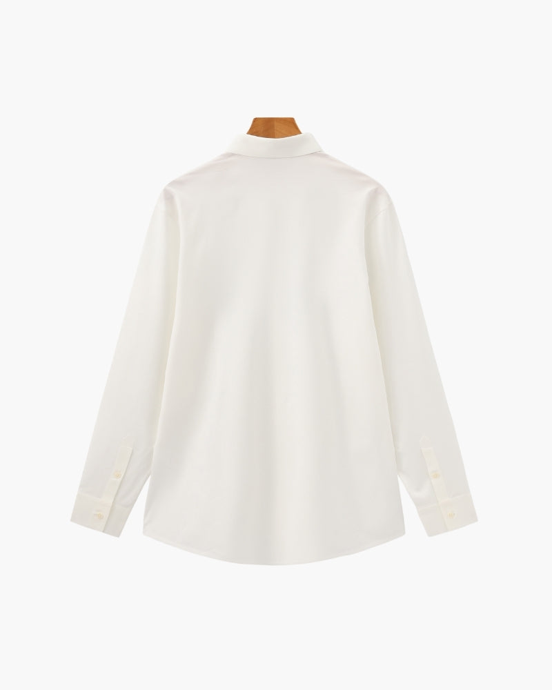 Chemise homme boutonnée col classique