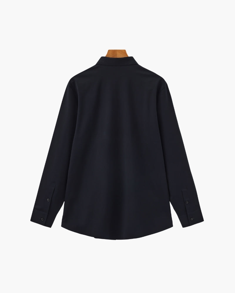 Chemise homme boutonnée col classique