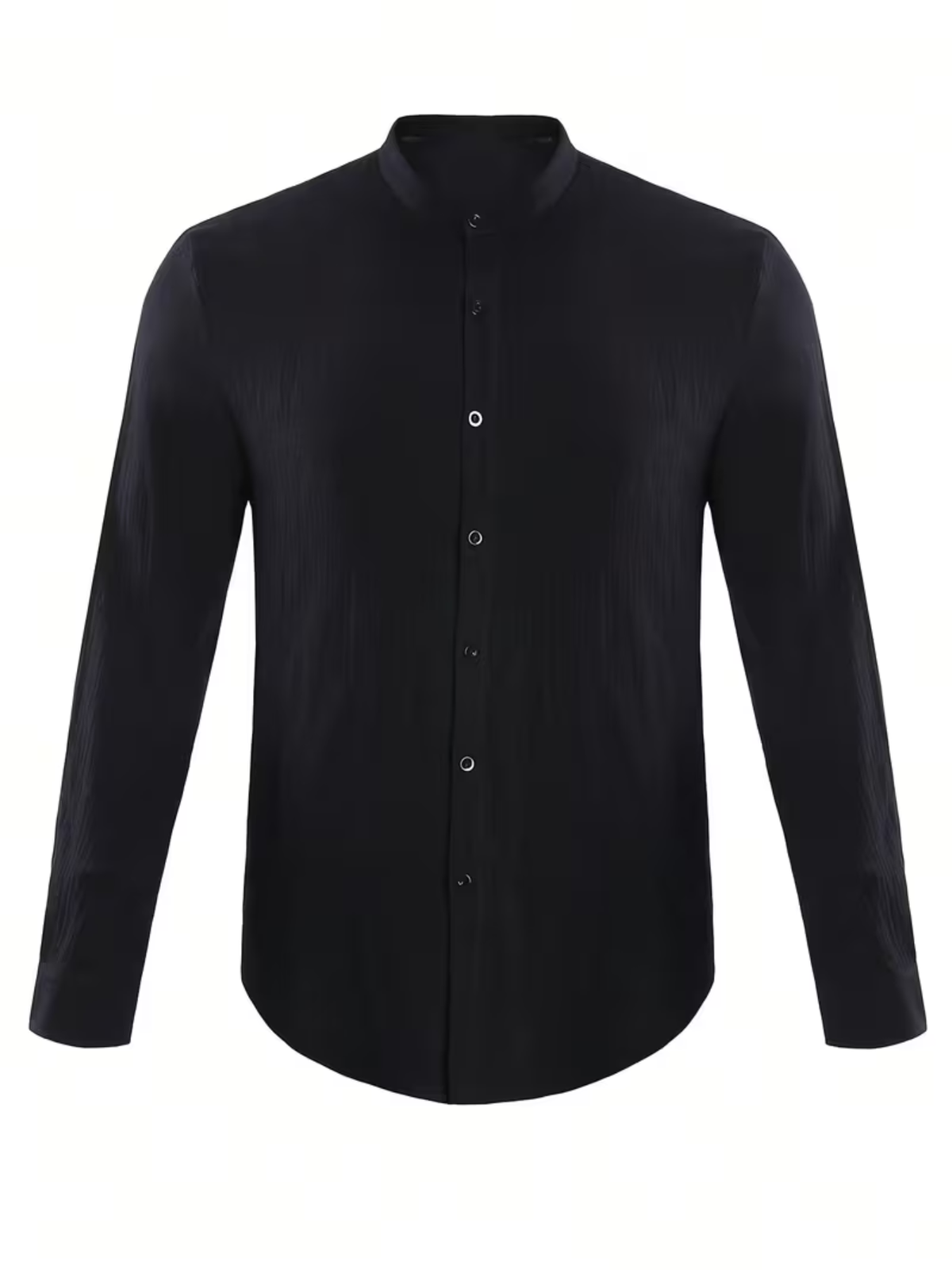 Chemise homme boutonnée col mao