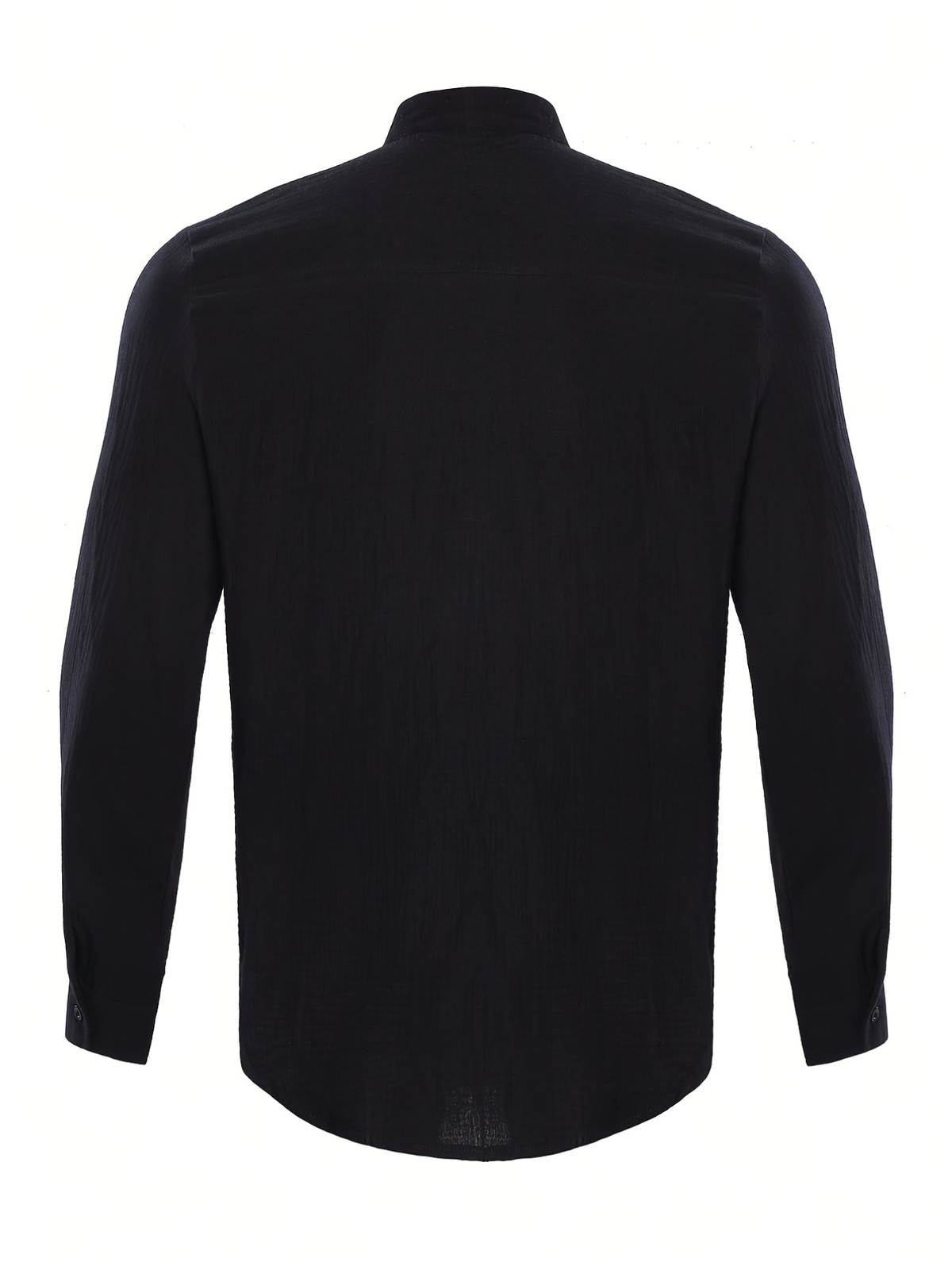 Chemise homme boutonnée col mao