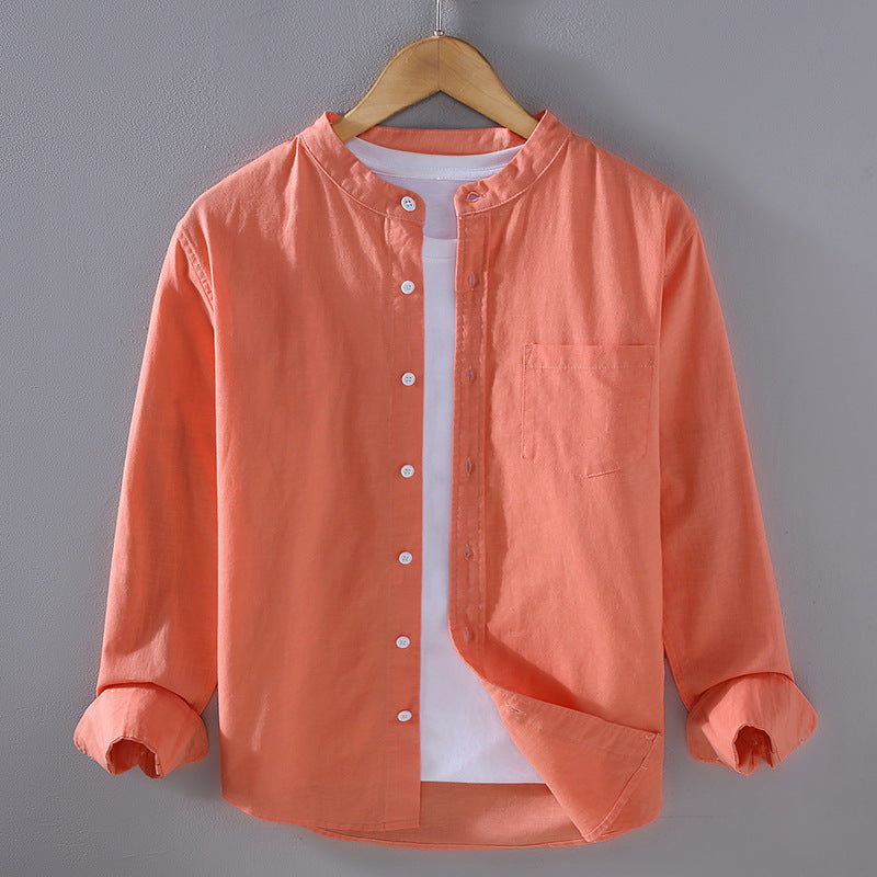 Chemise homme boutonnée poche poitrine