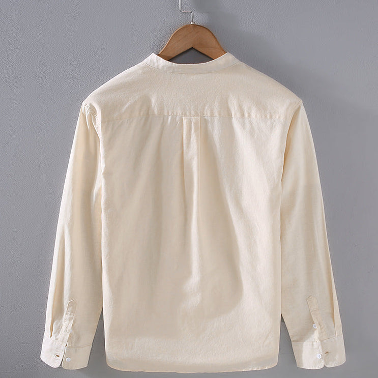 Chemise homme boutonnée poche poitrine