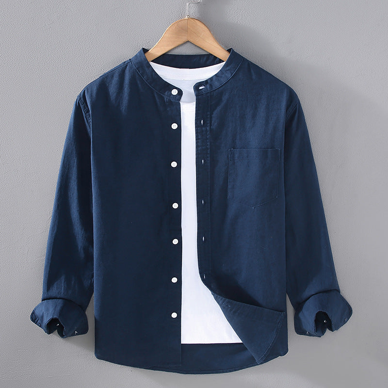 Chemise homme boutonnée poche poitrine