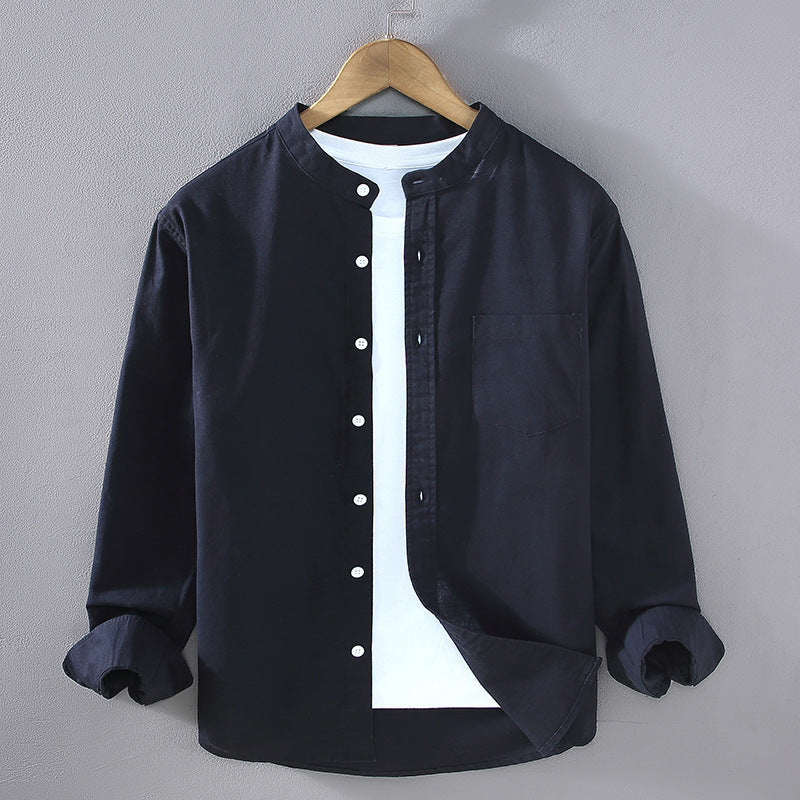 Chemise homme boutonnée poche poitrine
