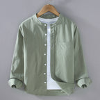 Chemise homme boutonnée poche poitrine