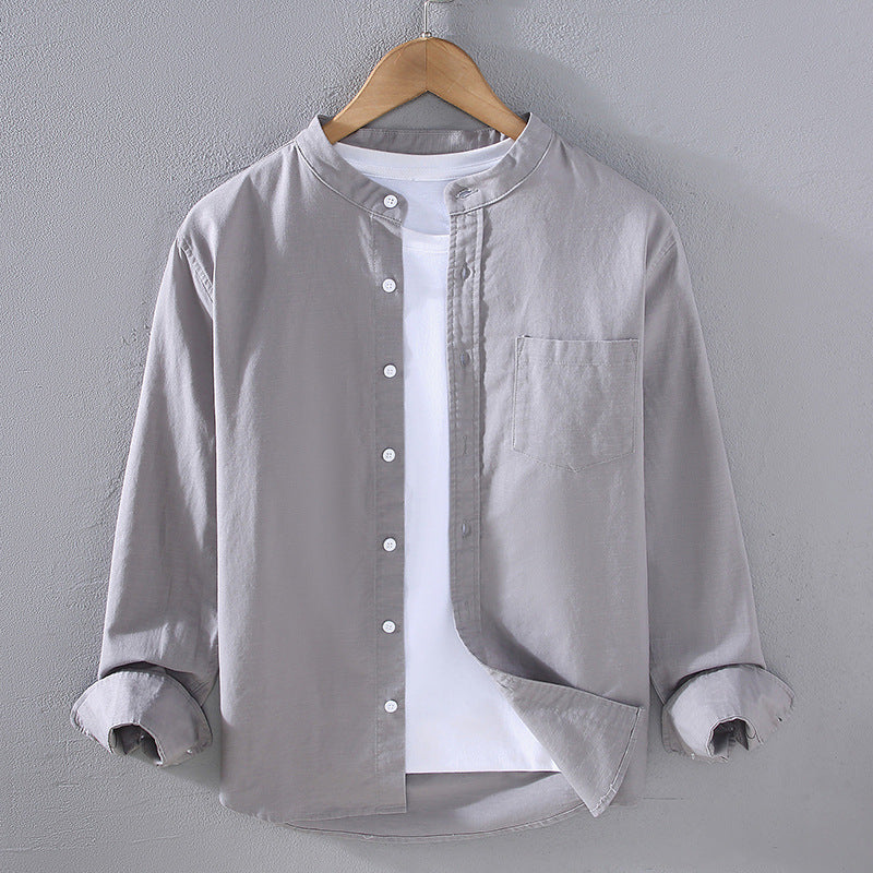 Chemise homme boutonnée poche poitrine
