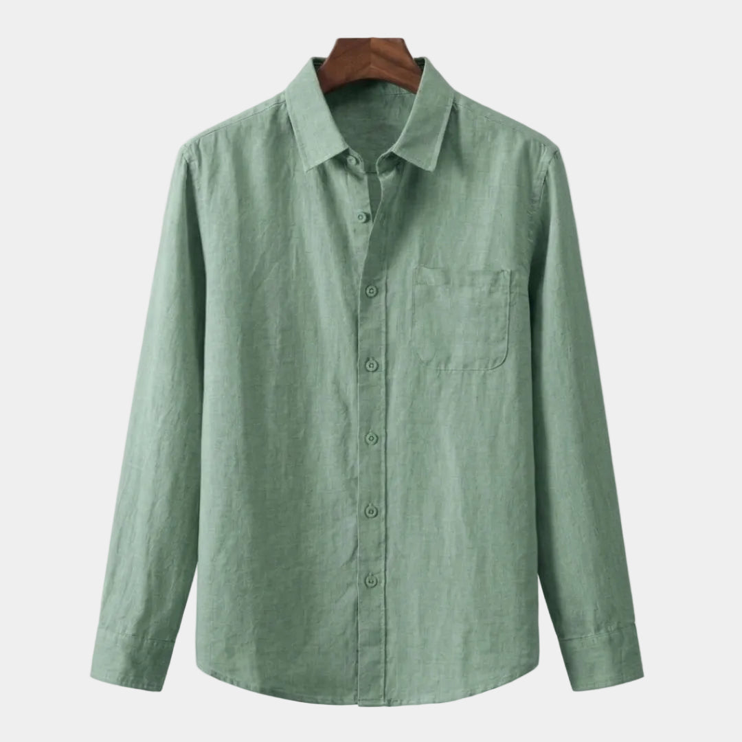 Chemise homme boutonnée