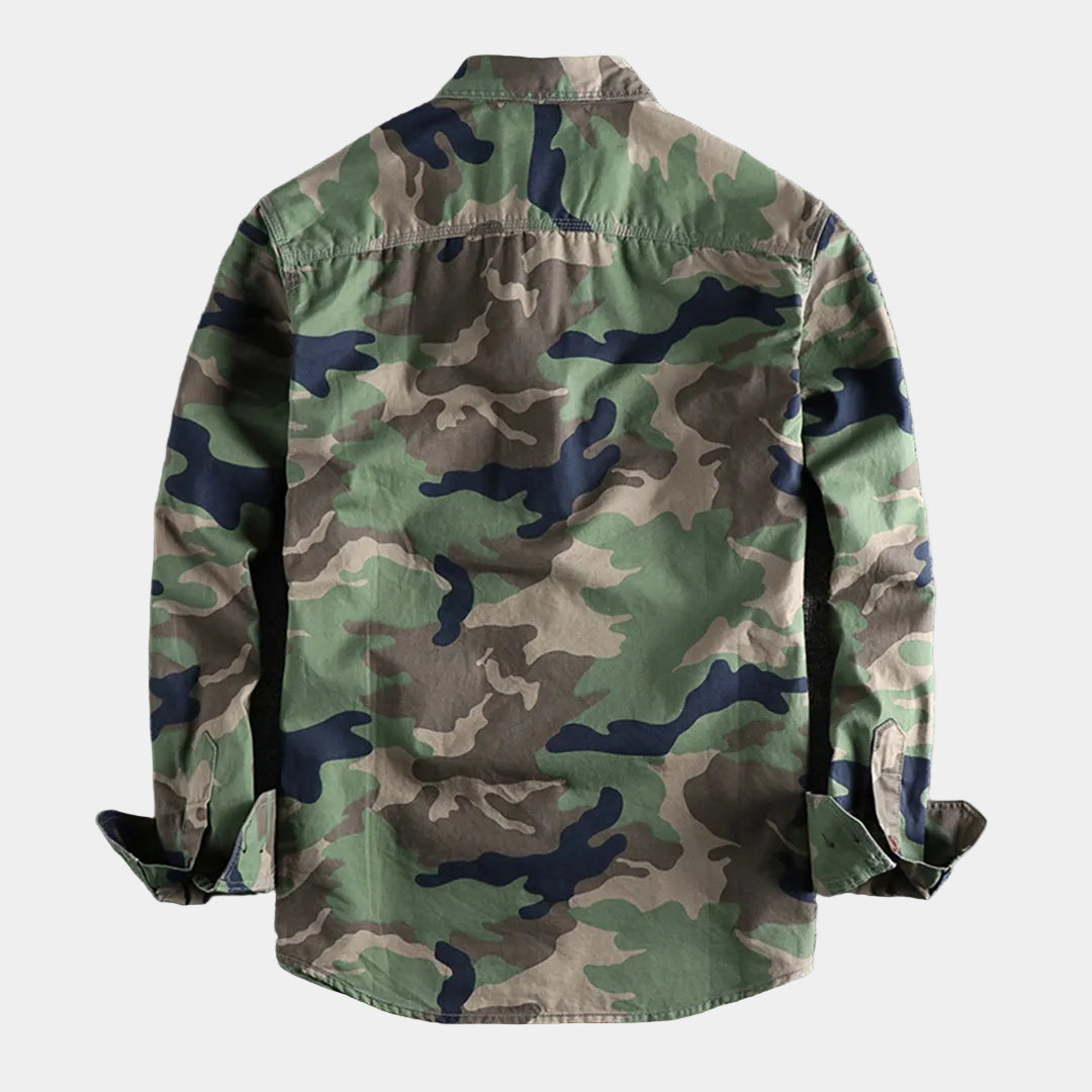 Chemise homme camouflage