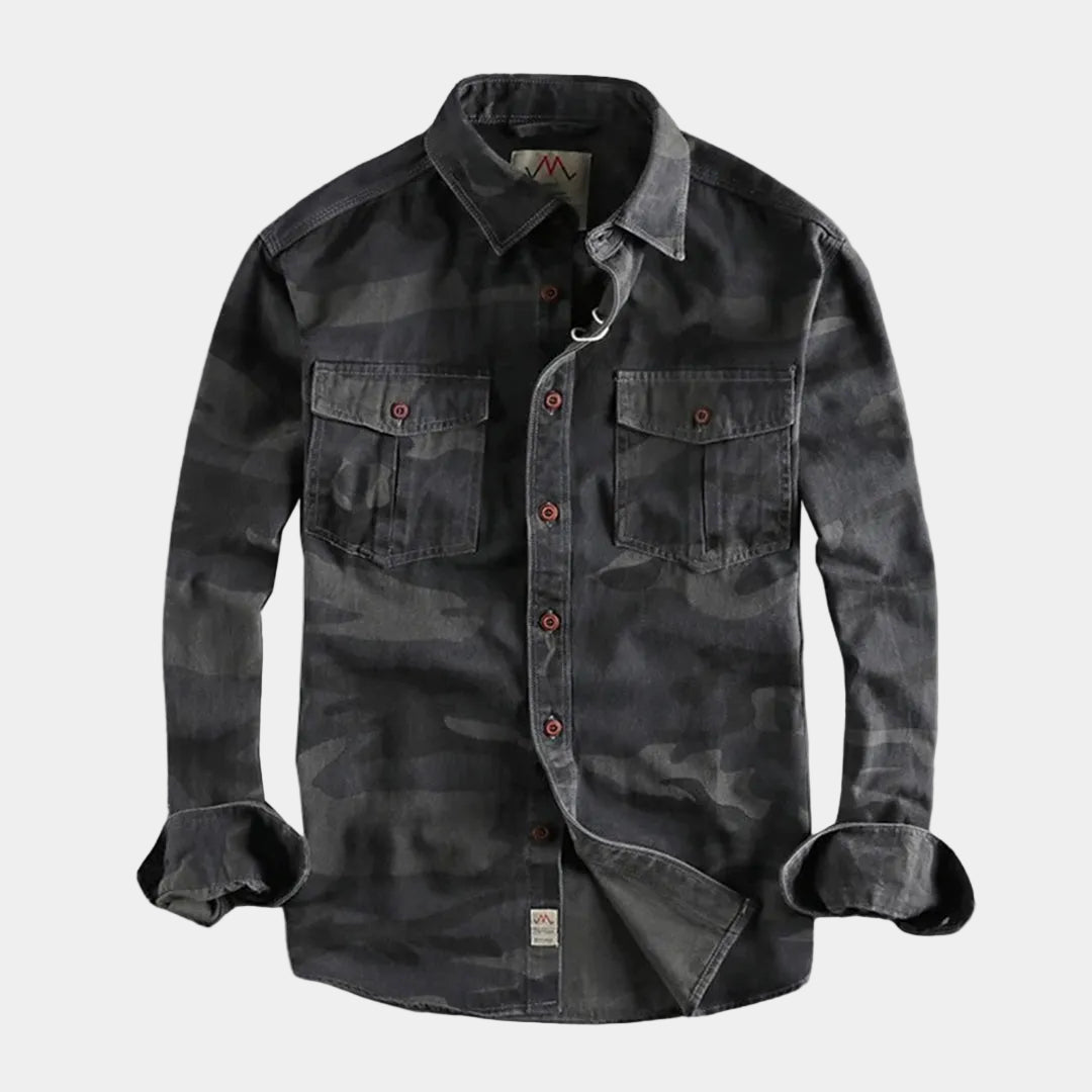 Chemise homme camouflage
