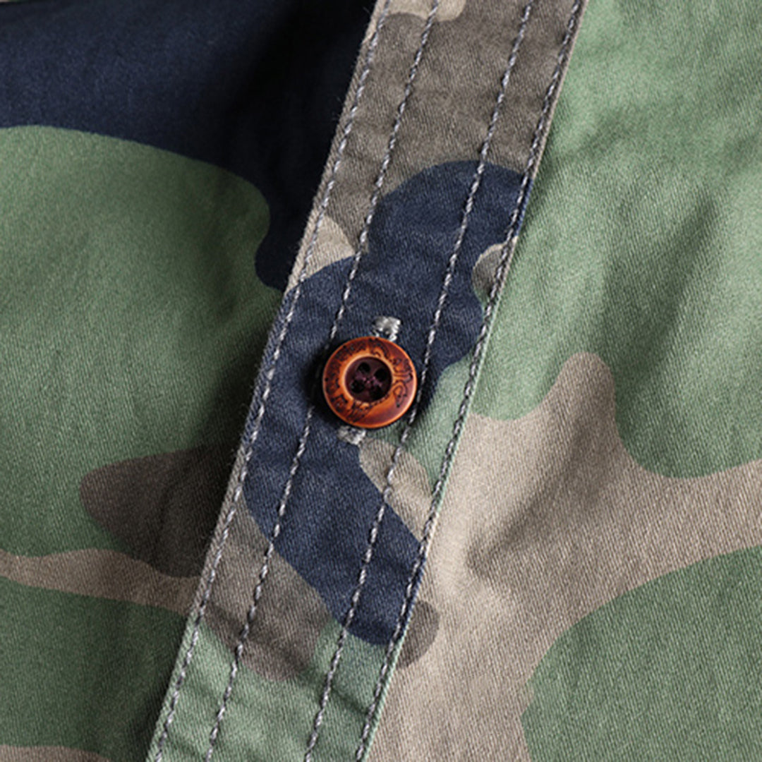 Chemise homme camouflage