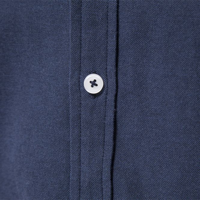 Chemise homme col boutonné