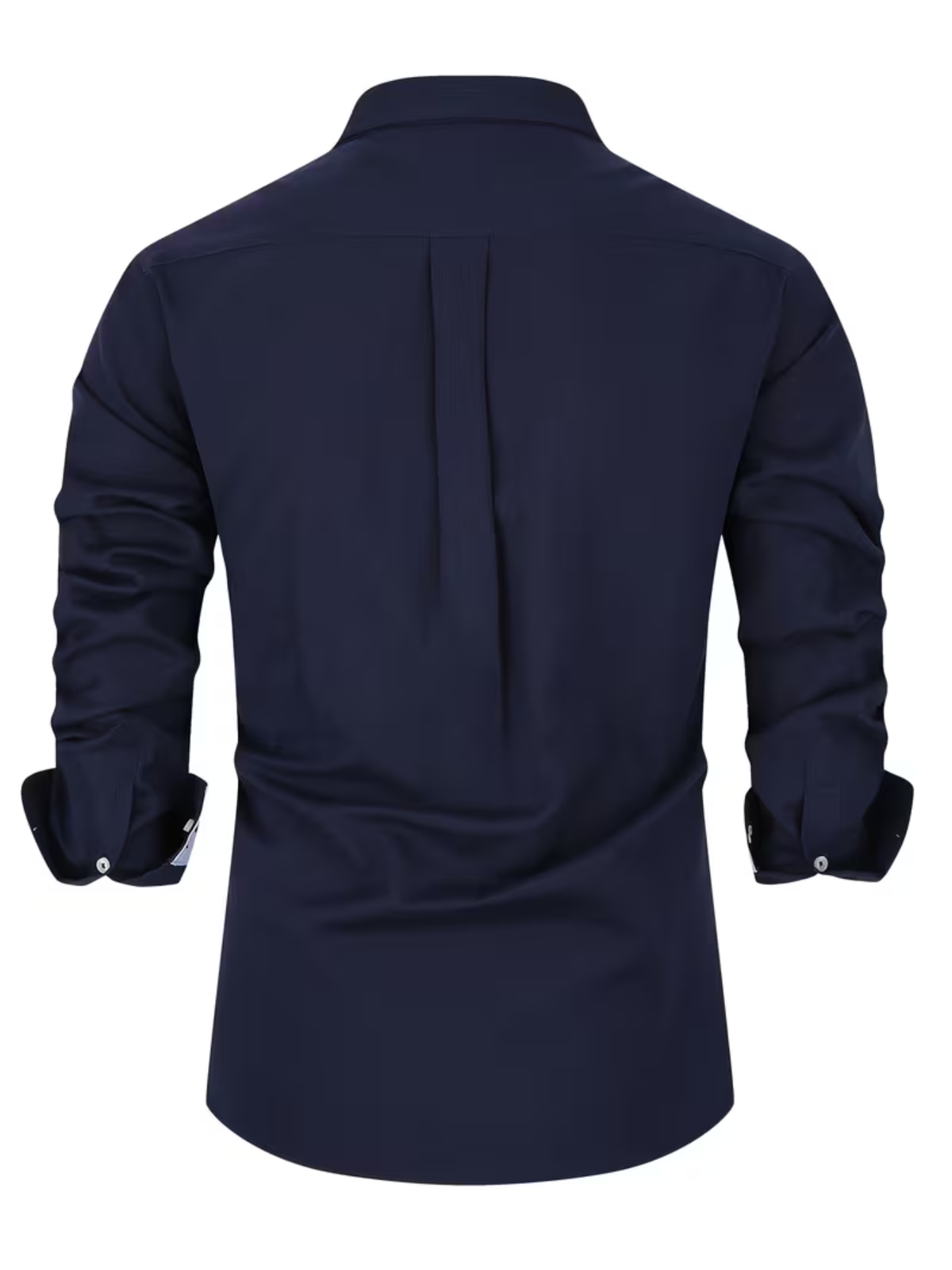 Chemise homme col contrasté