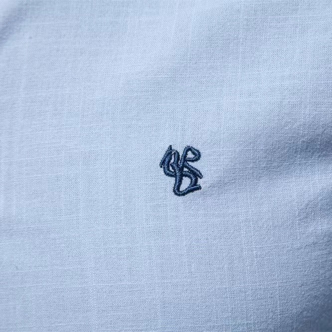 Chemise homme col mao classique