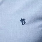 Chemise homme col mao classique