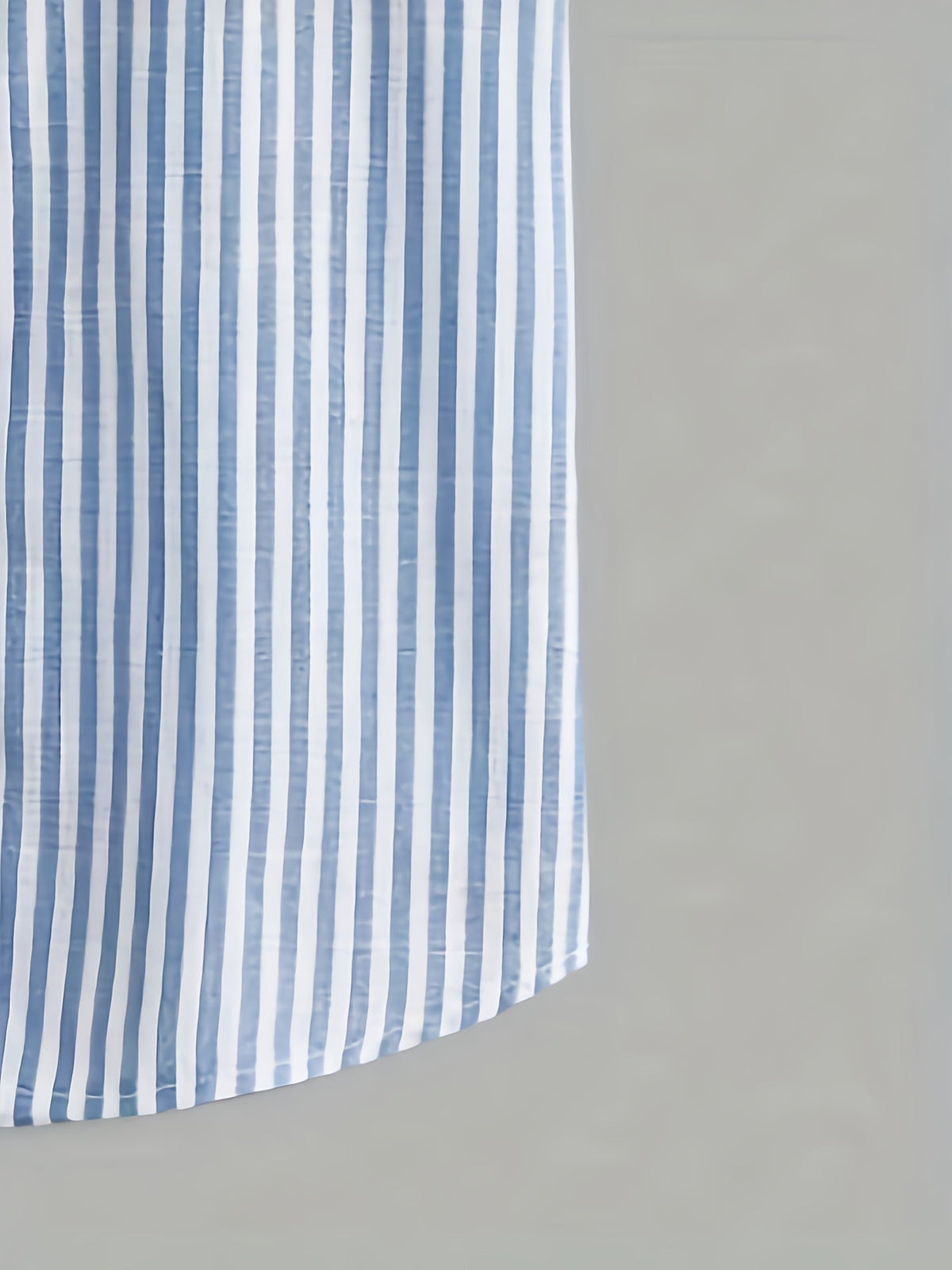 Chemise homme col mao rayée