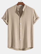 Chemise homme col officier