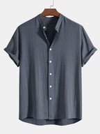 Chemise homme col officier