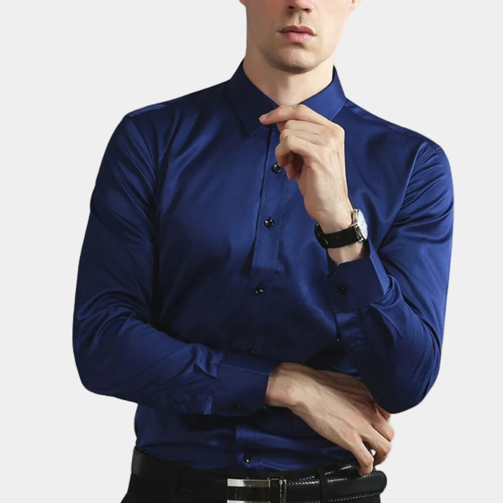 Chemise homme coupe droite
