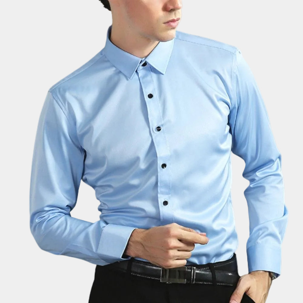 Chemise homme coupe droite