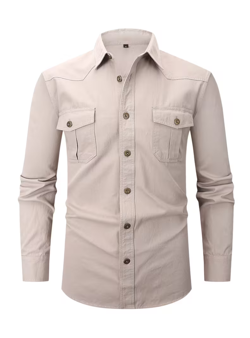 Chemise homme double poche