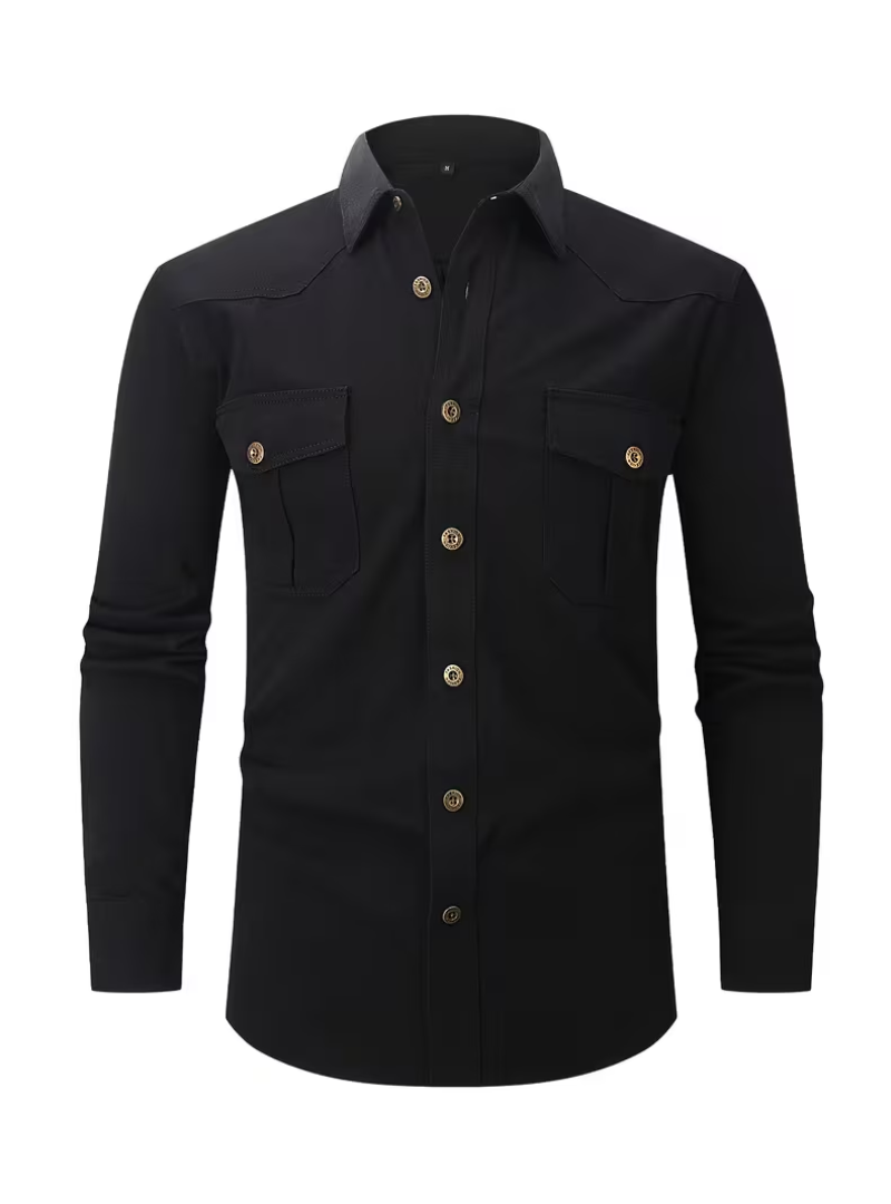 Chemise homme double poche