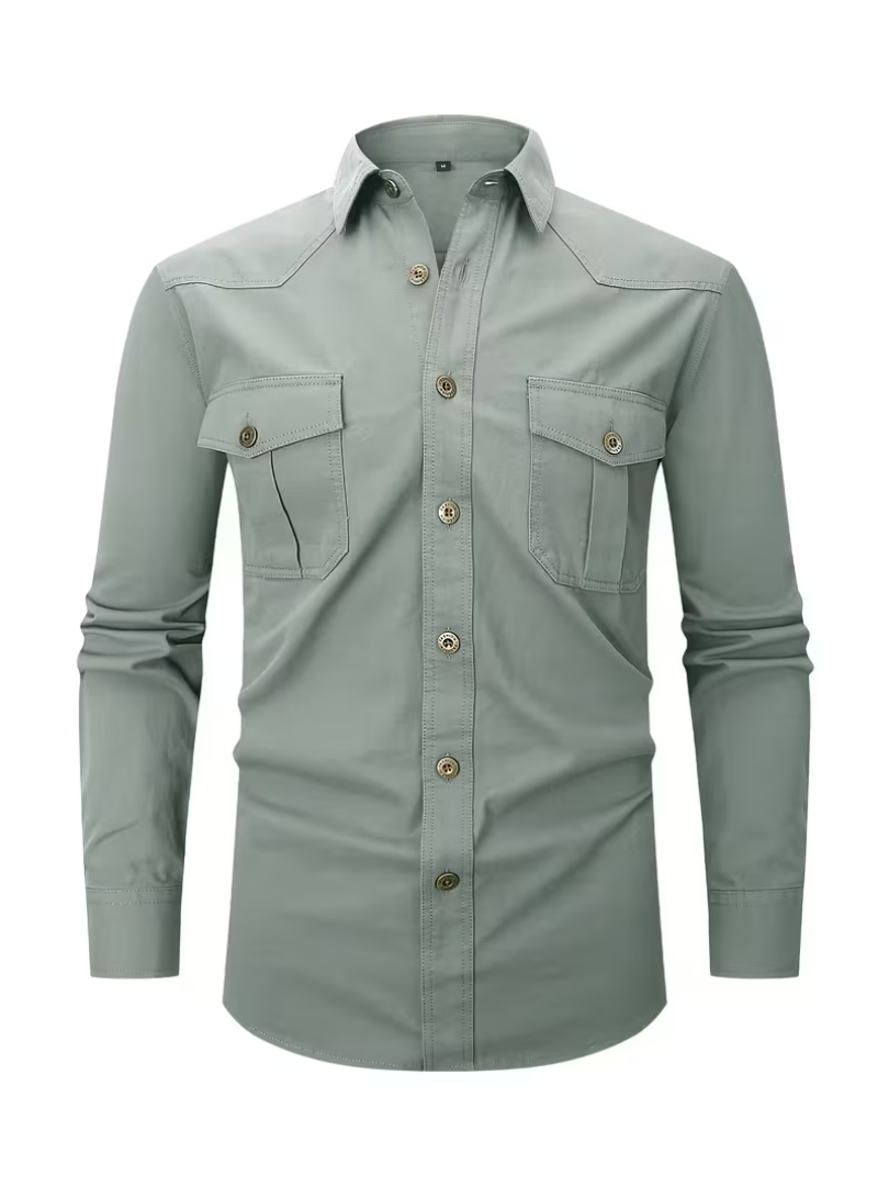 Chemise homme double poche