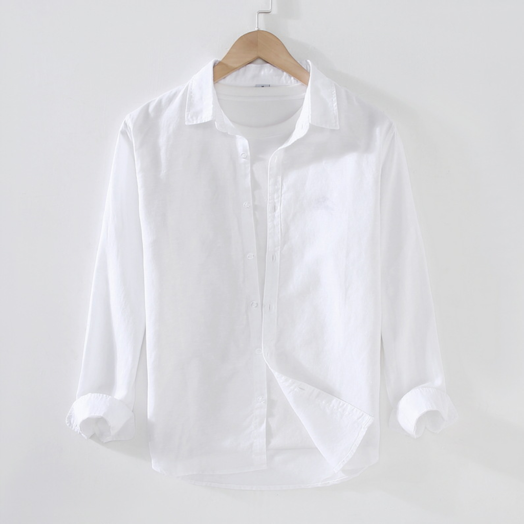 Chemise homme manches retroussables